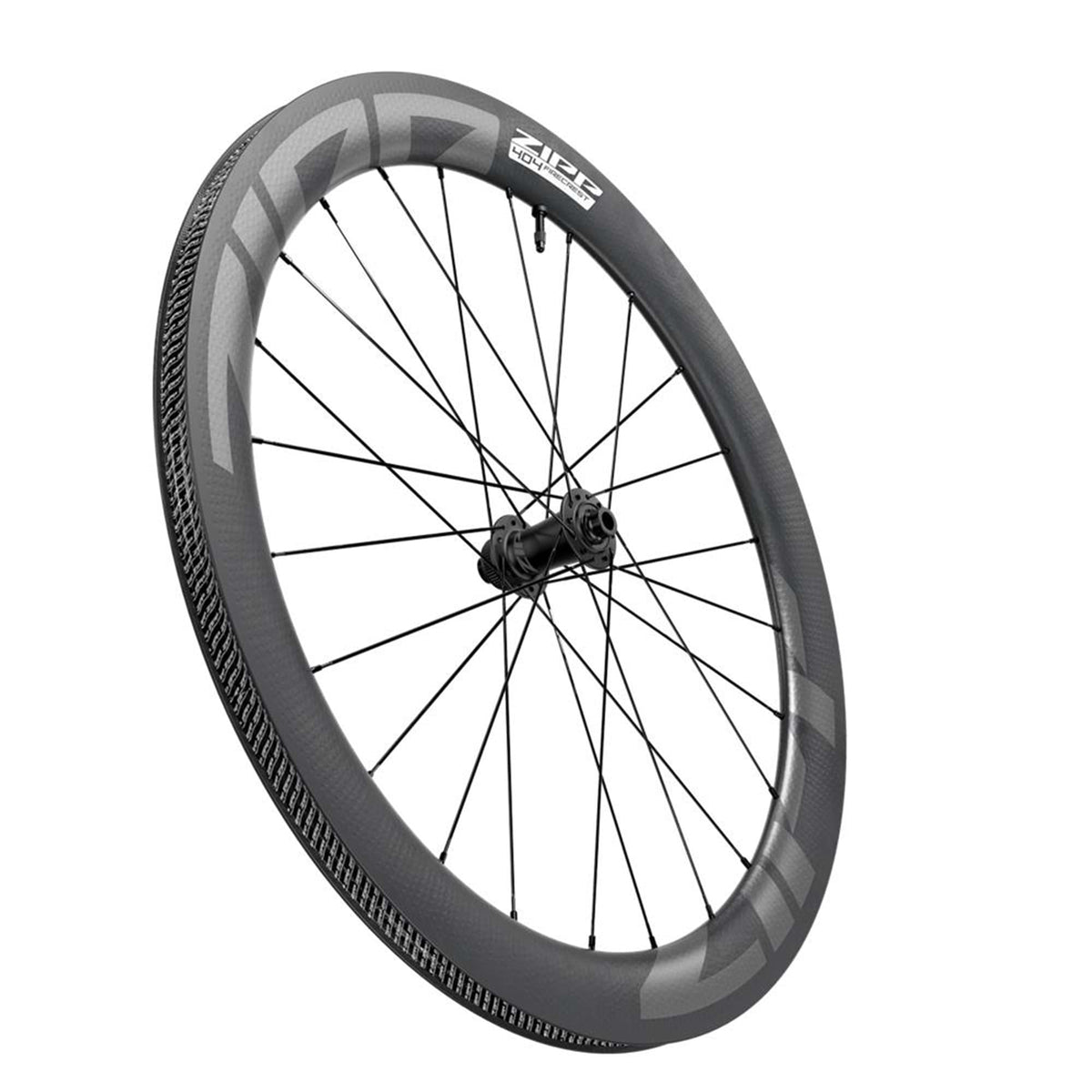 ZIPP 404 FIRECREST CARBON TUBELESS DISC BRAKE CENTER LOCKING 700C FRONT