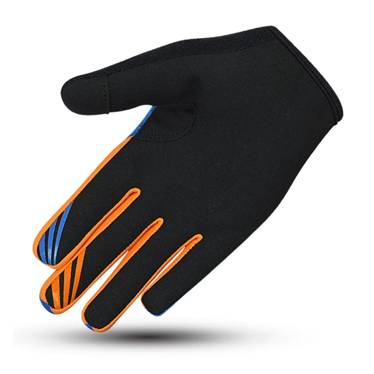 ETC Peak Junior MTB Glove Blue Orange Croston Cycles