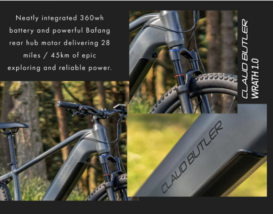 Claud Butler Wrath 1.0 MTB E-bike