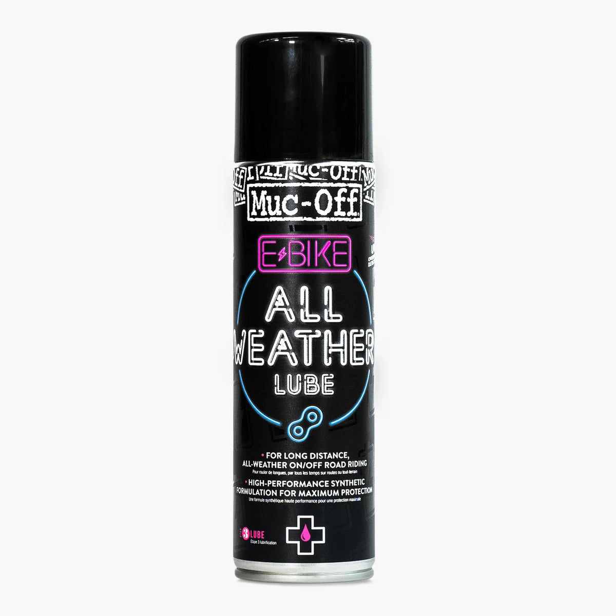 Muc Off e-Bike All Weather Lube - 250ml (aerosol)