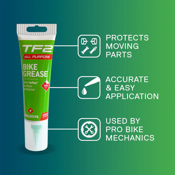 Weldtite Bike Grease with Teflon™ (125ml)