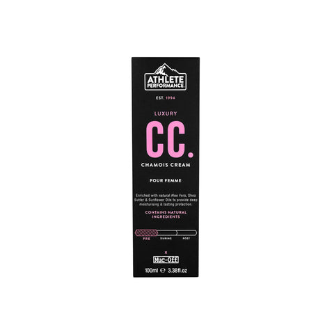 Muc Off Luxury Chamois Cream - Pour Femme 100ml