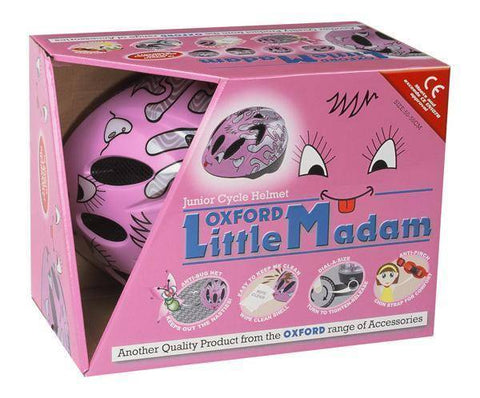 OXFORD LITTLE MADAM KIDS HELMET – PINK (50CM-56CM)