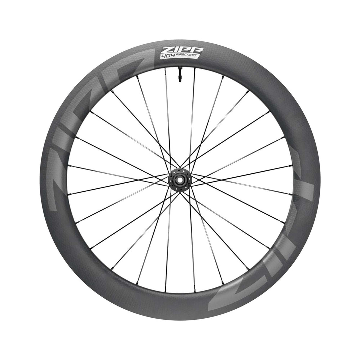 ZIPP 404 FIRECREST CARBON TUBELESS DISC BRAKE CENTER LOCKING 700C FRONT