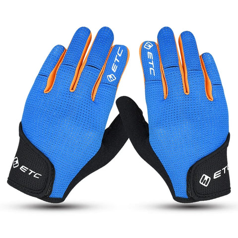 ETC Peak Junior MTB Glove Blue Orange